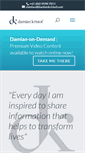 Mobile Screenshot of damiankristof.com